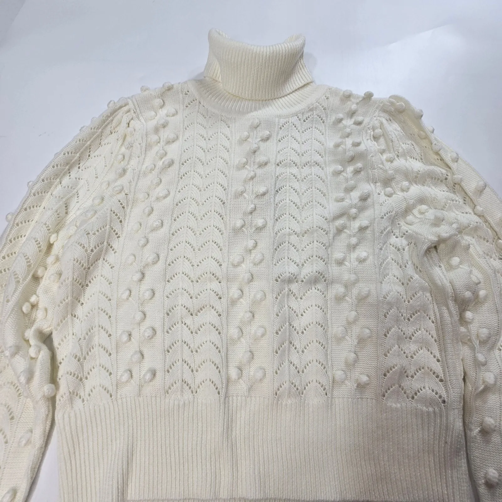 Tularosa Achilles Sweater in Ivory Large - Image 4