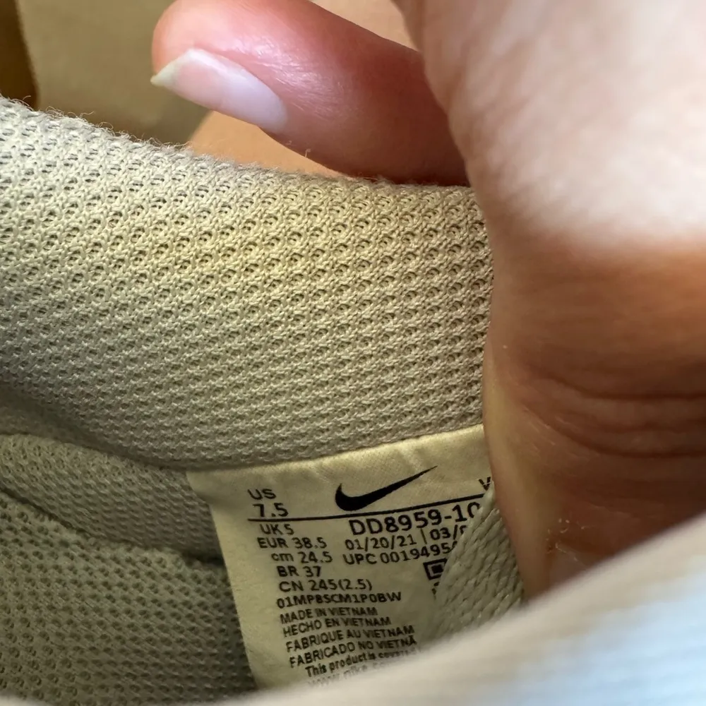 Nike Air Force 1- Triple White- Women’s 7.5 - Image 4