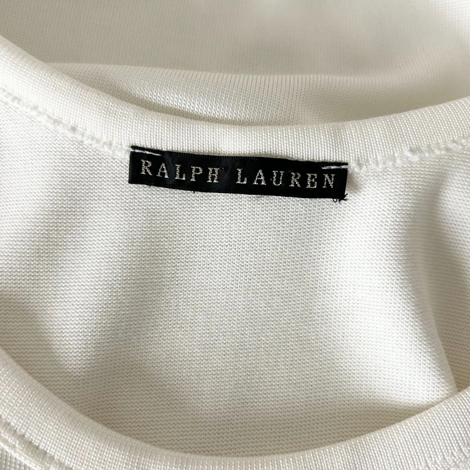 Ralph Lauren Black Label Beaded Horse Polo Equestrian Mini Dress White Size M Size M - Image 6