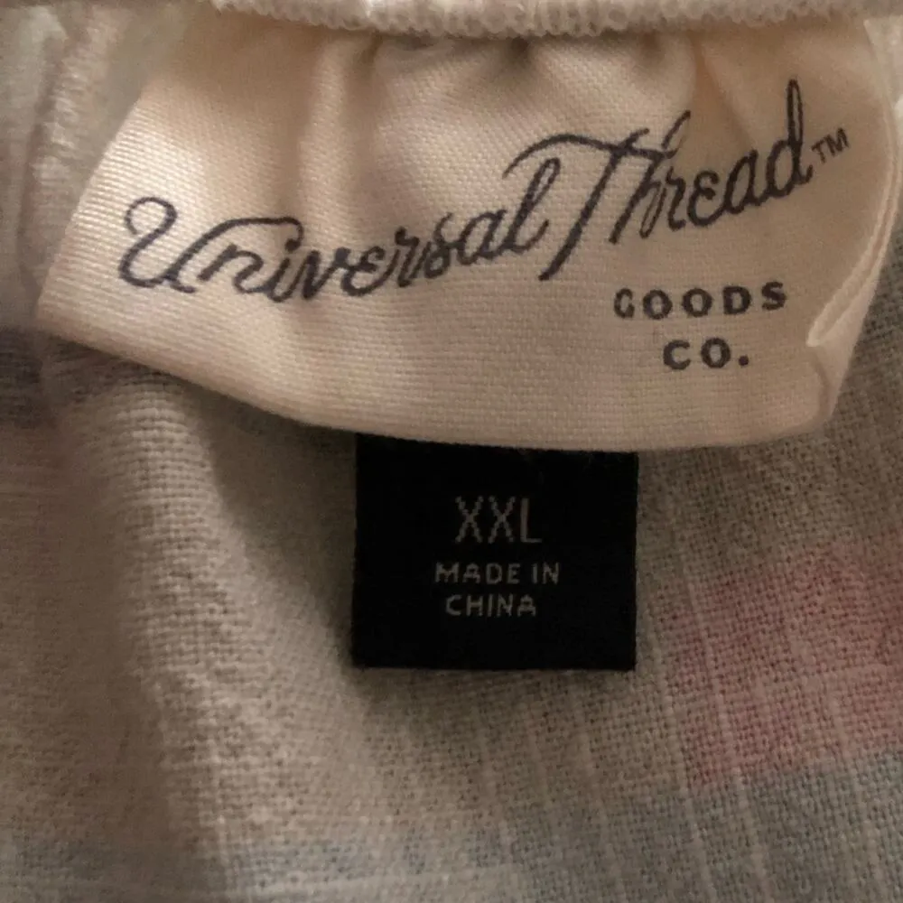 Universal Thread Size XXL Abstract Striped Tank Midi Dress - Image 4