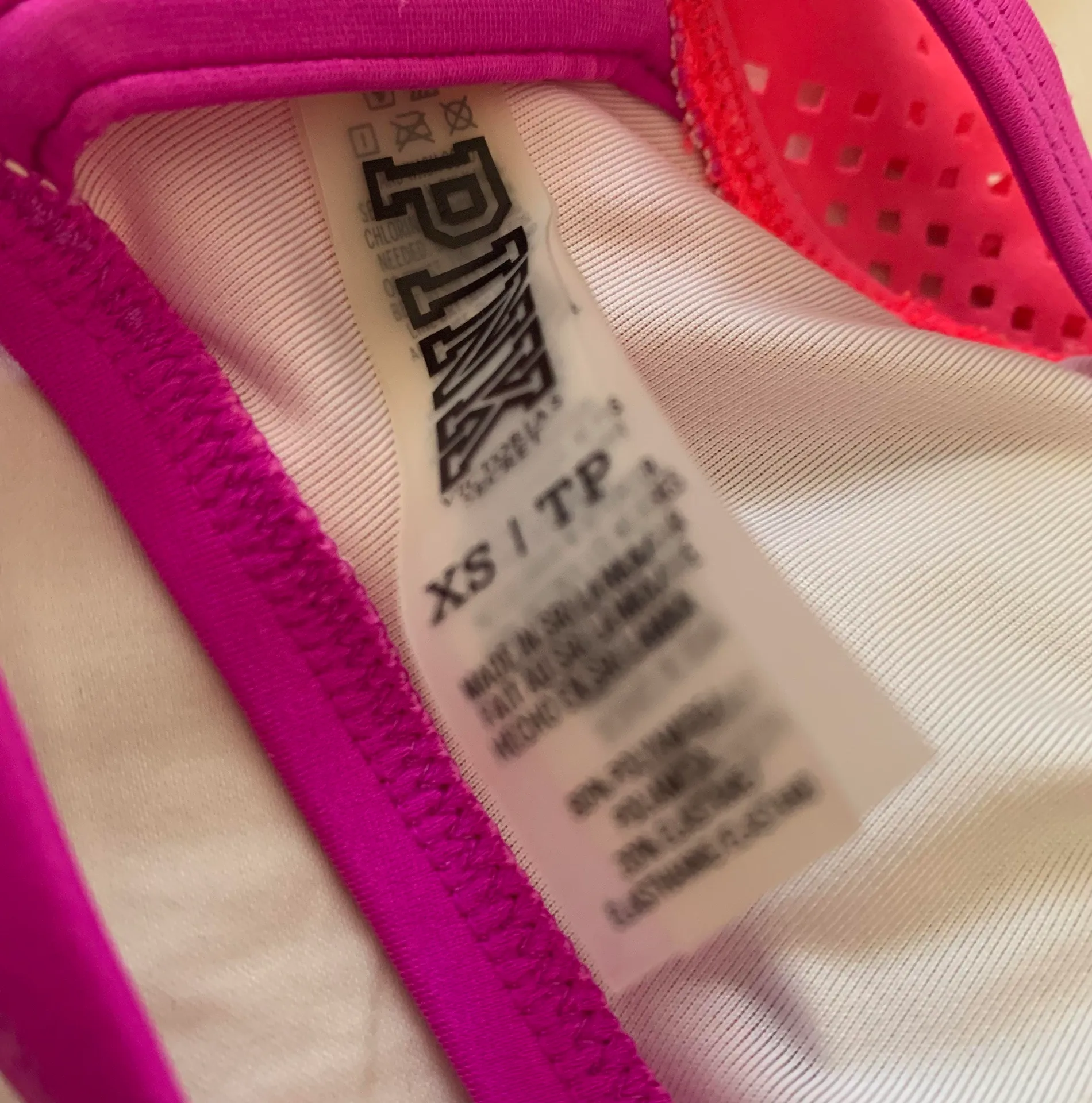 VS Pink Swim Top - Image 2