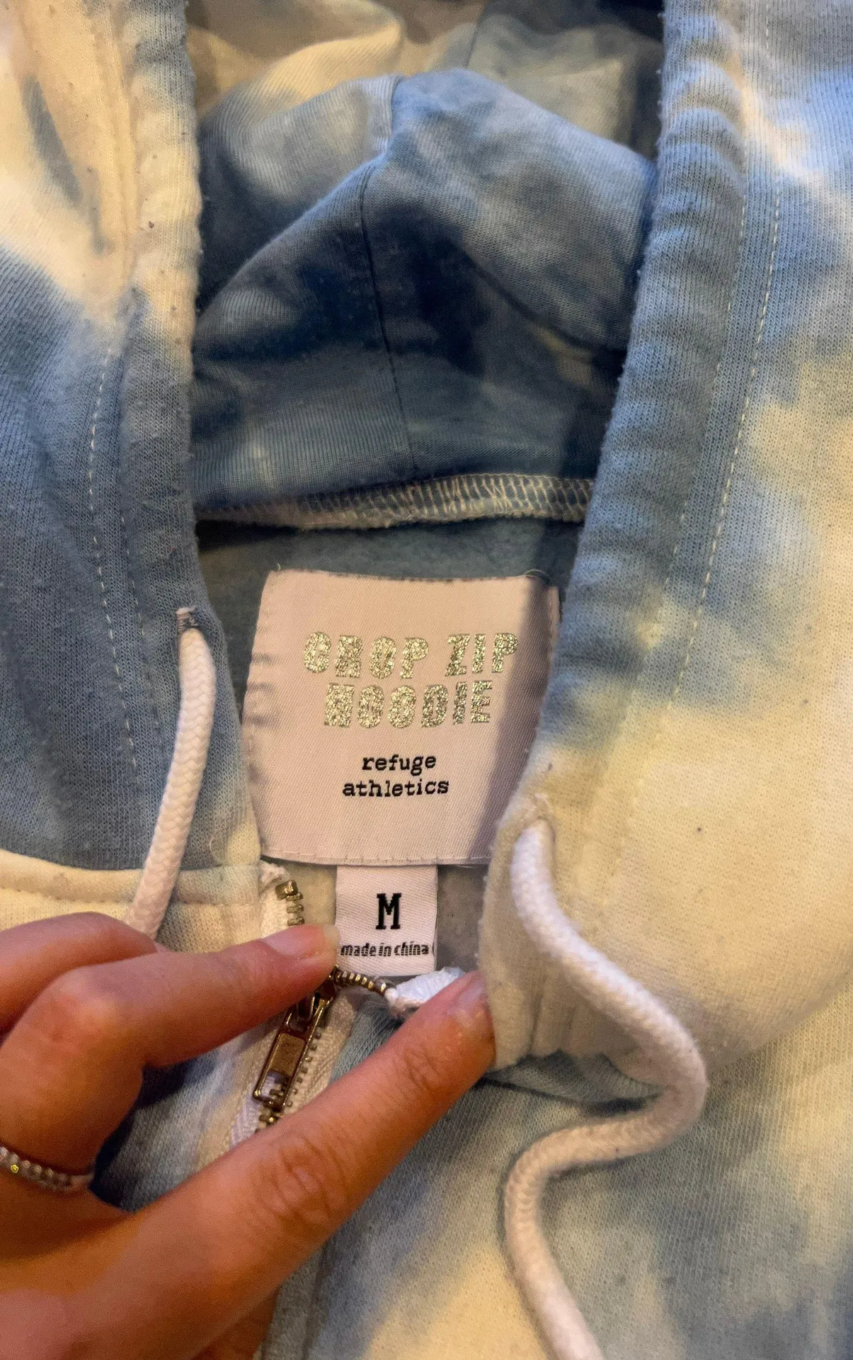 Refuge Tyedie Cropped Hoodie  - Image 2