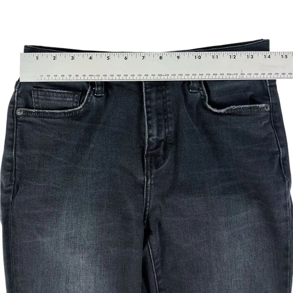 Current Elliott Black Skinny Jeans High Rise Size 28 - Image 4