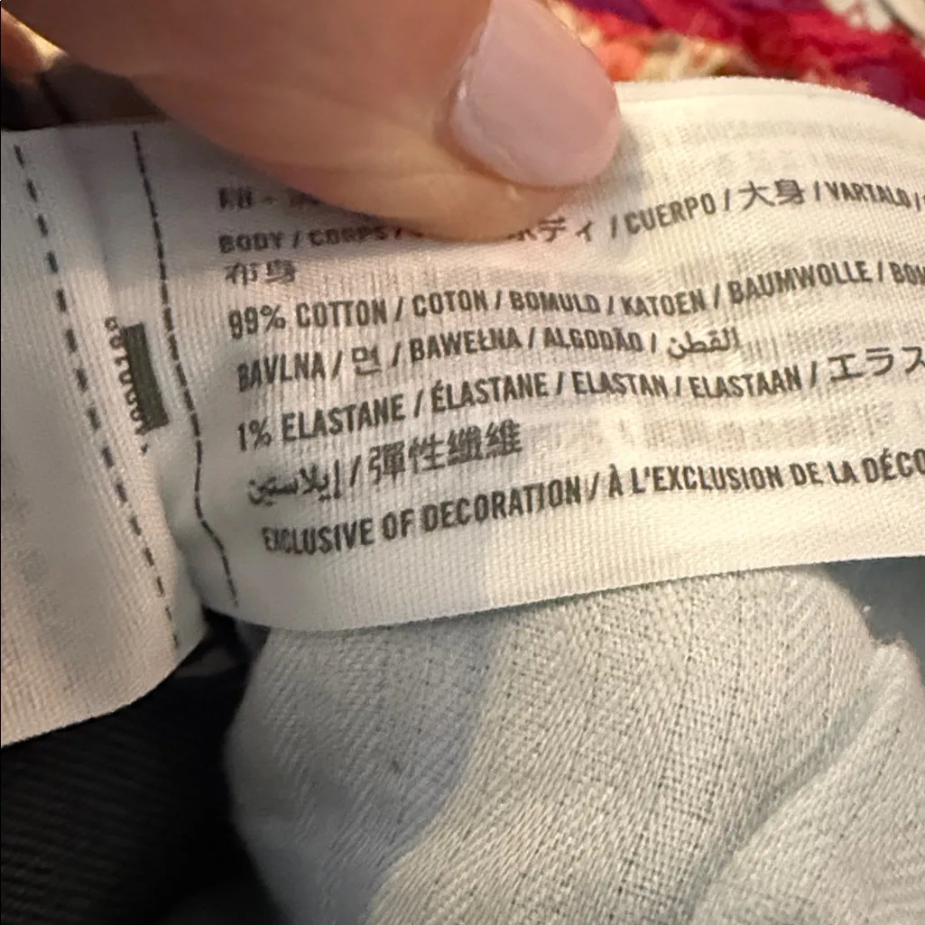 NWT Abercrombie & Fitch Curve Love The Mom High Rise Denim Jean Shorts - Image 6