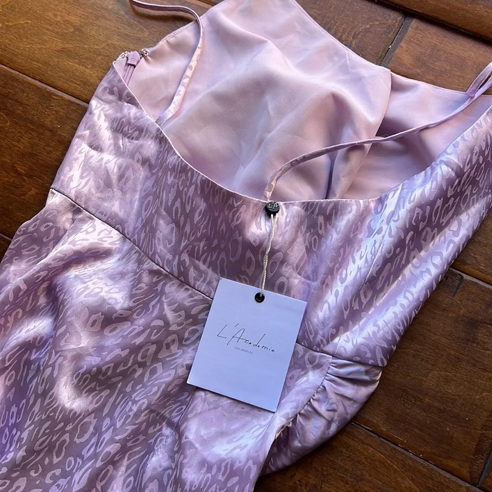 L’Academie Lavender Leopard Top - Image 4