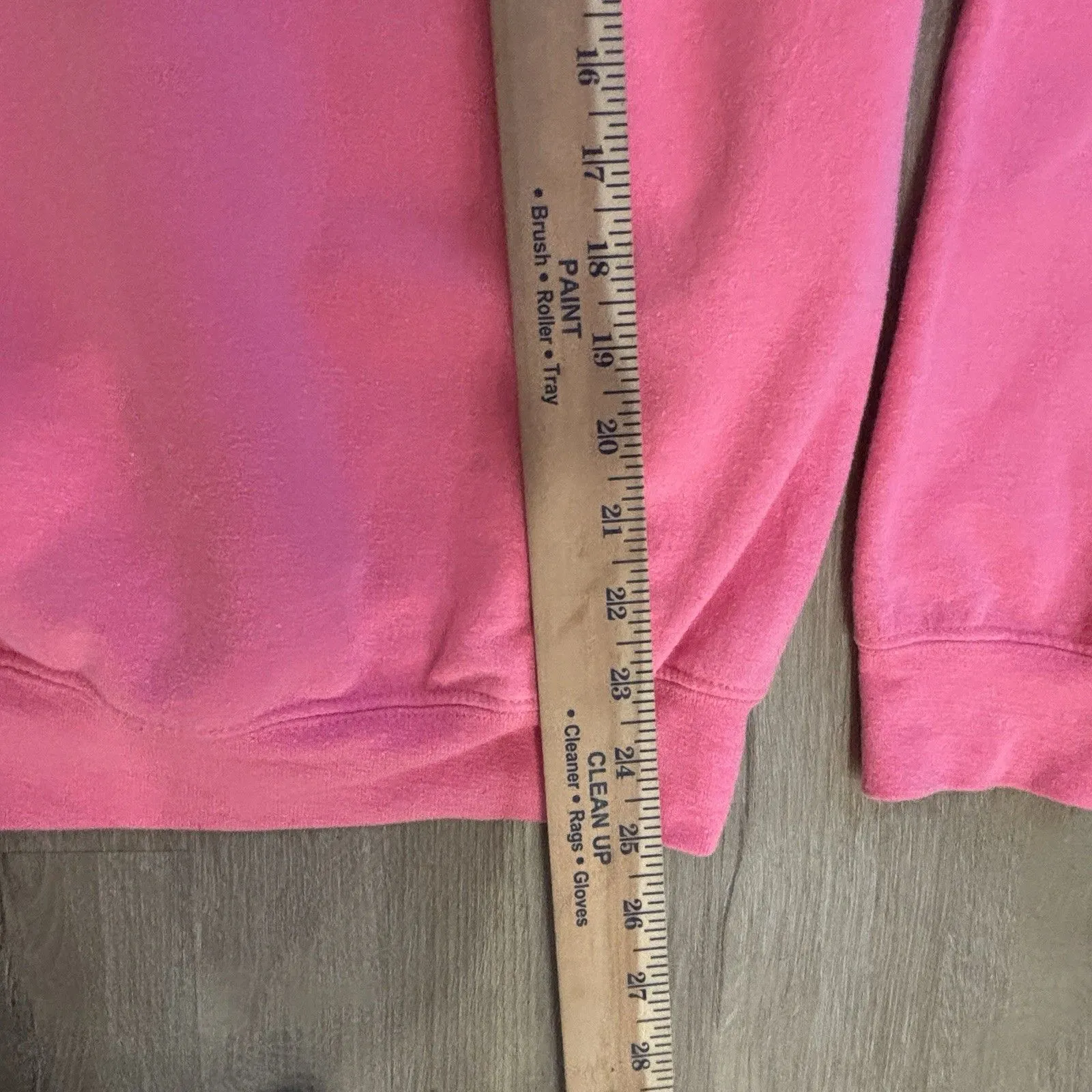 SWIFTIE PINK SWEATSHIRT SMALL Bridgette & Main Heart Hands Taylor Era Fan 89 - Image 9