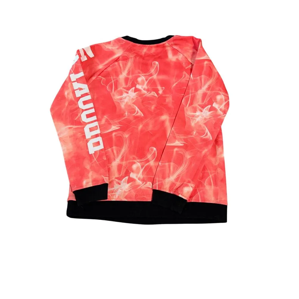 Jordan Size Medium Shirt Brooklyn New York Basketball Long Sleeve‎ Crew Neck - Image 5