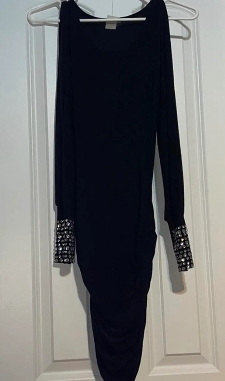 Mandee Black Dress - Image 4