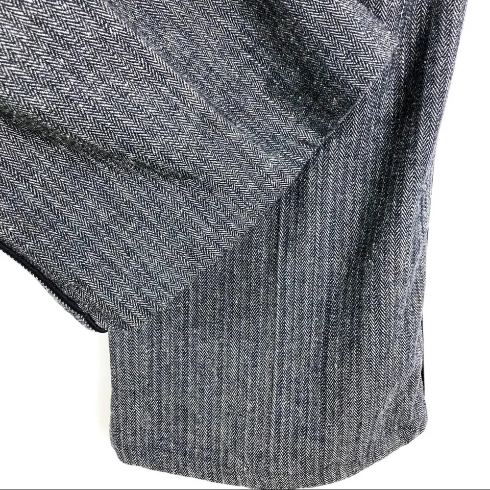 7 for All Mankind Nico Wide Leg Herringbone Trousers Pants Size 27 low rise y2k - Image 10