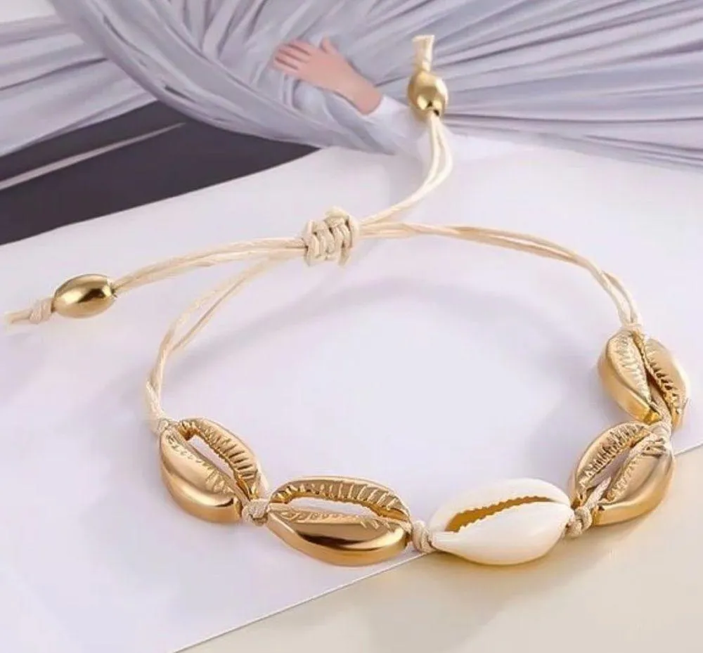 New Set of 3 Cowrie Shell Bracelets - Image 7