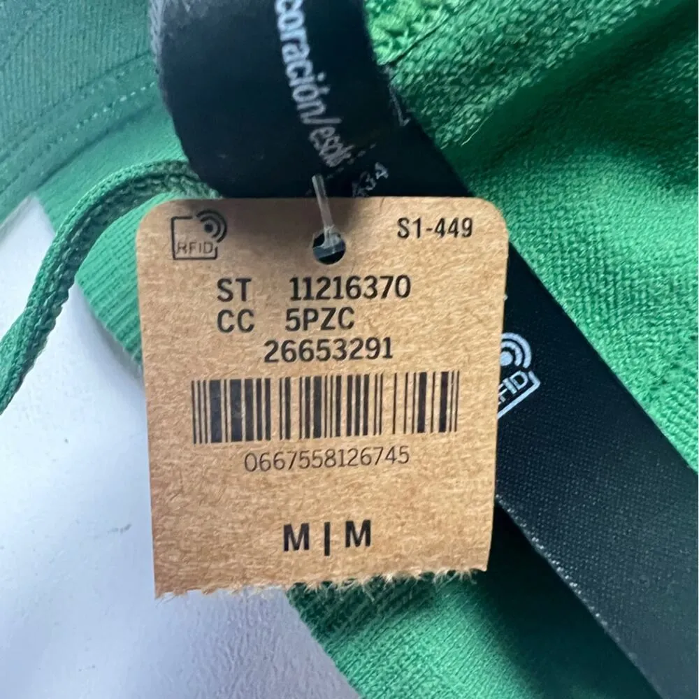 Victoria's Secret PINK Women's Active Logo Adjustable Strap Sporty Bra Sz M Green Size M - Image 10