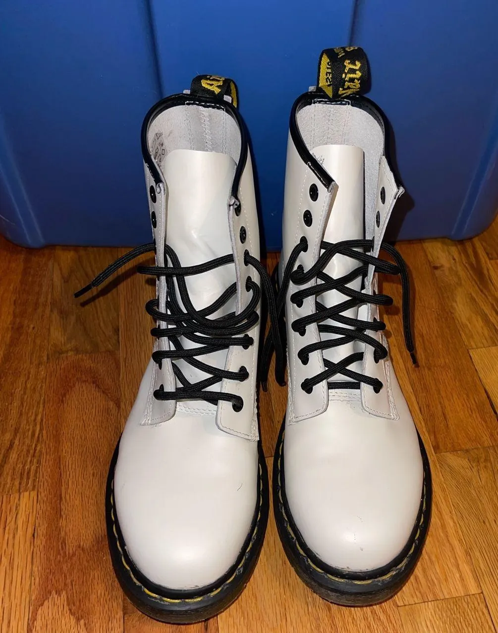 Dockers White Doc Martens - Image 3