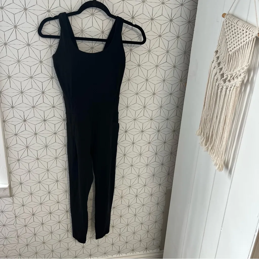 Athleta Salutation Bodysuit Black - Image 4