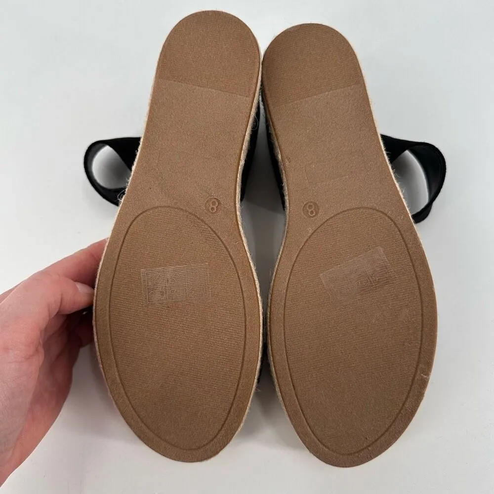 NWOT Journee Collection Womens Alissa Comfort Foam Wedge Heel Espadrille Sandals - Image 7