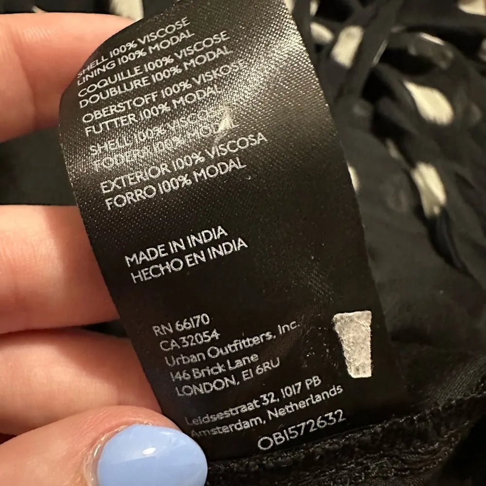 Anthropologie Maeve Long-Sleeve Sheer Mini Dress polka dot black and white XXS - Image 7