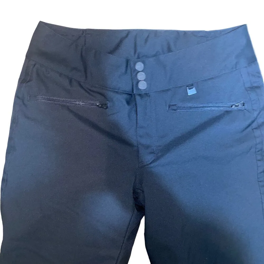 NILS Cargo Style Fully Lined Ski Pants Weatherproof Breathable Black Size 12 - Image 5