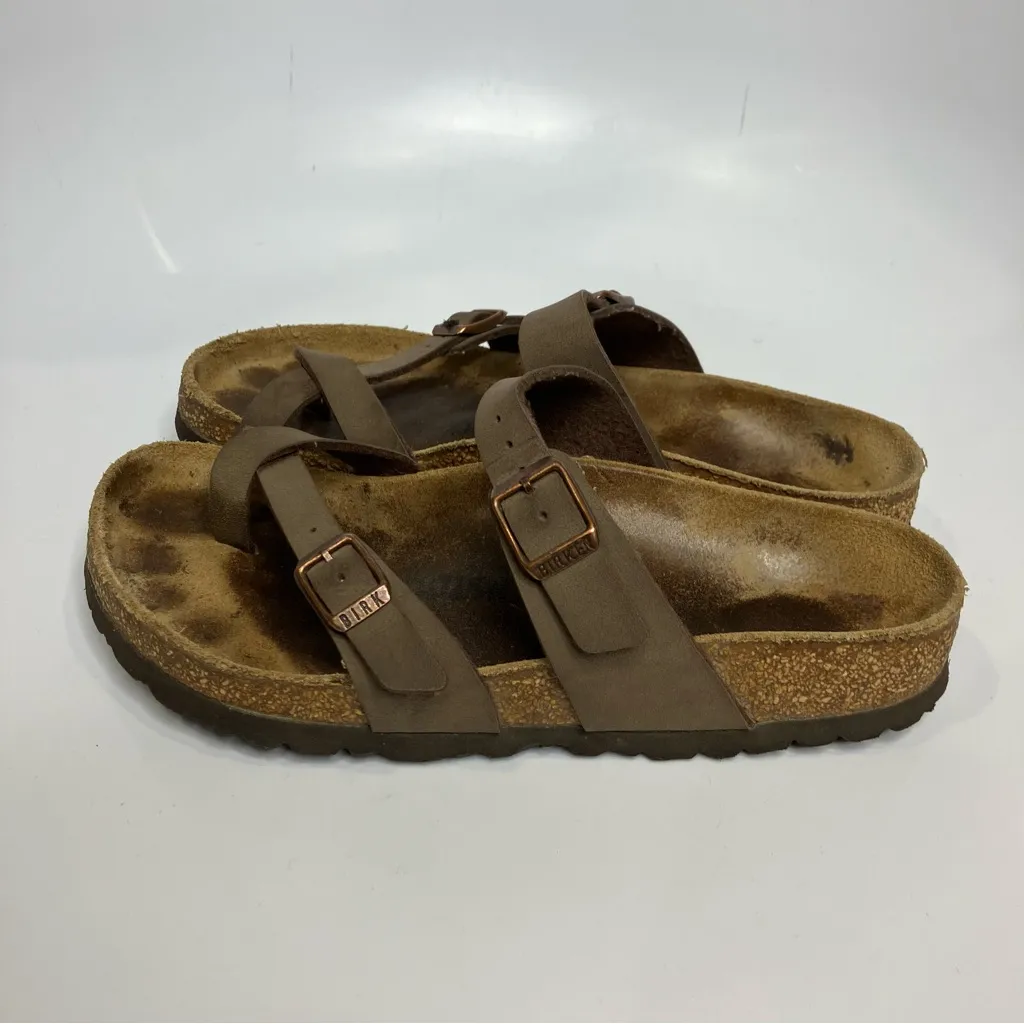 Birkenstock‎ Mayari sandals women’s size 36 5.5/6 trendy casual cork Footbed - Image 9