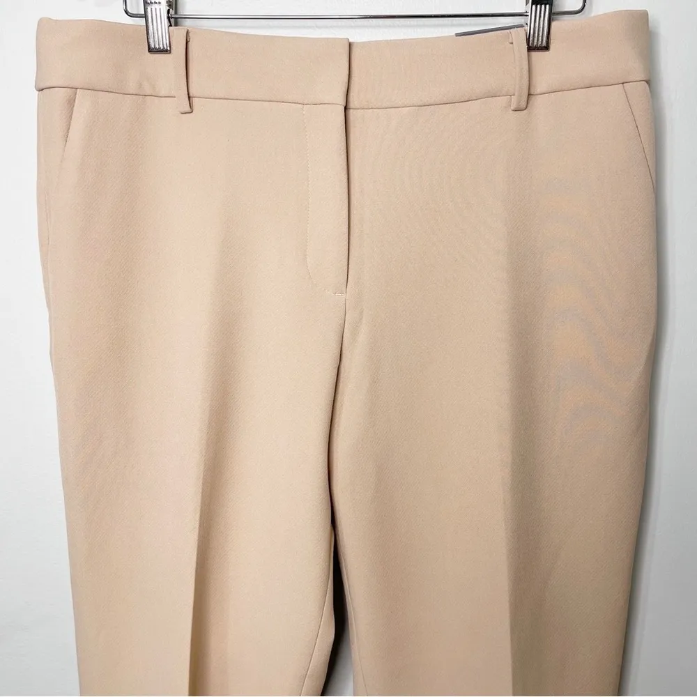 Talbots Hampshire Ankle Pant Straight Leg Dress Pants Tan 14 Nwt - Image 6