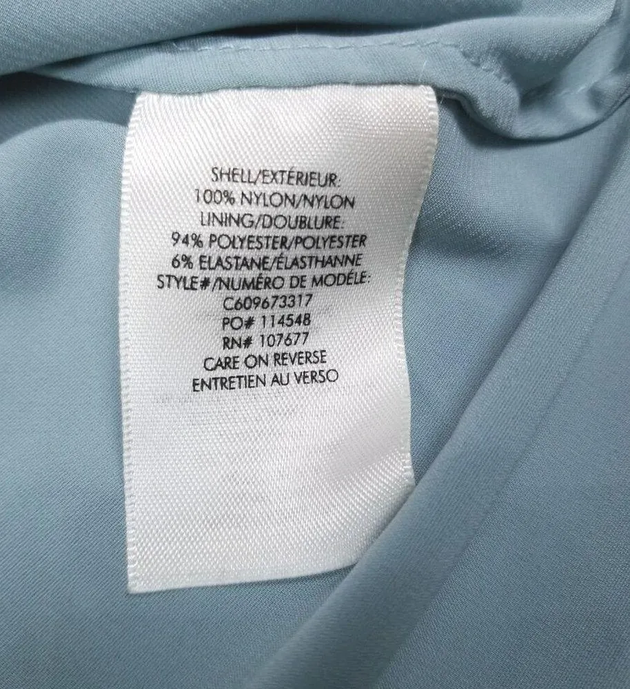 Alice + Olivia Maureen Lace Dress Light Blue Sz 4 - Image 10