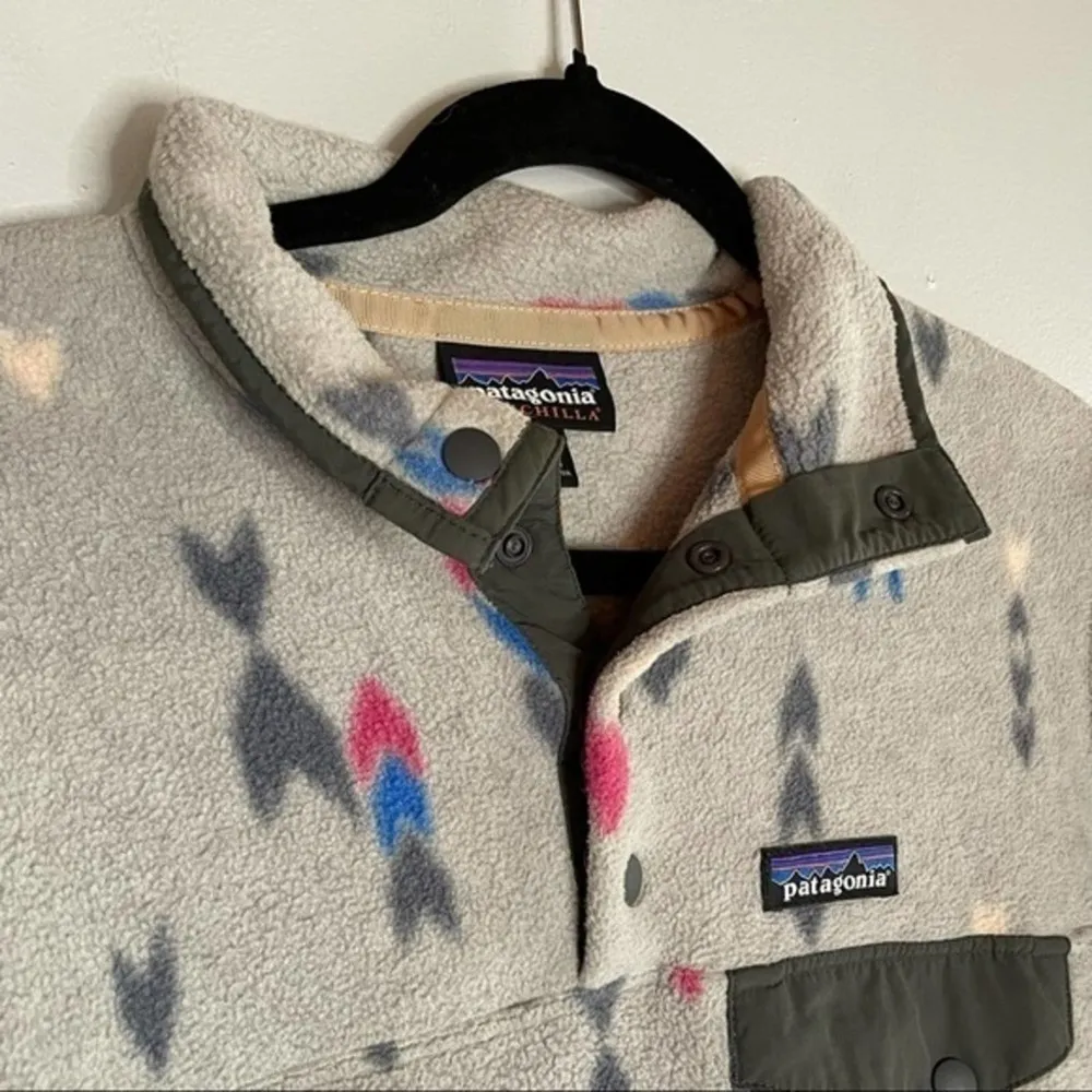 Patagonia Wish Tails Quarter Snap Synchilla - size Small - Image 2