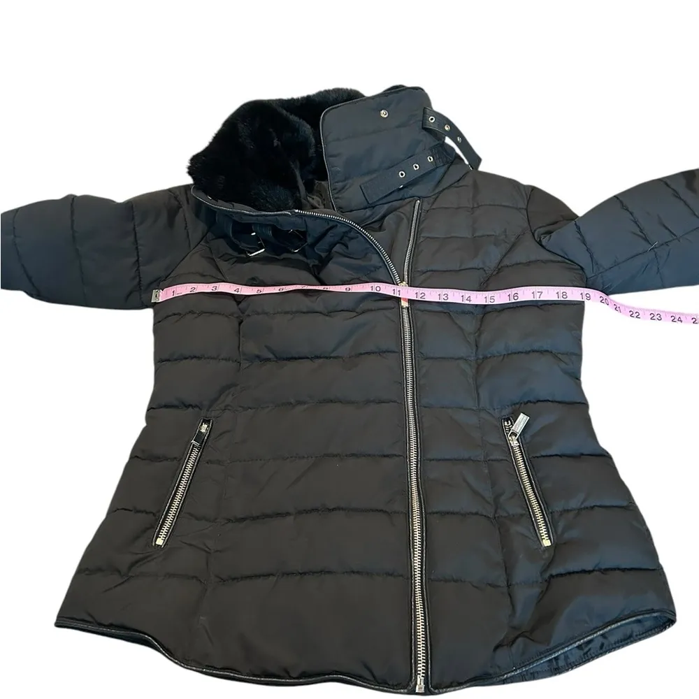SUZY SHIER black puffer jacket - Image 3