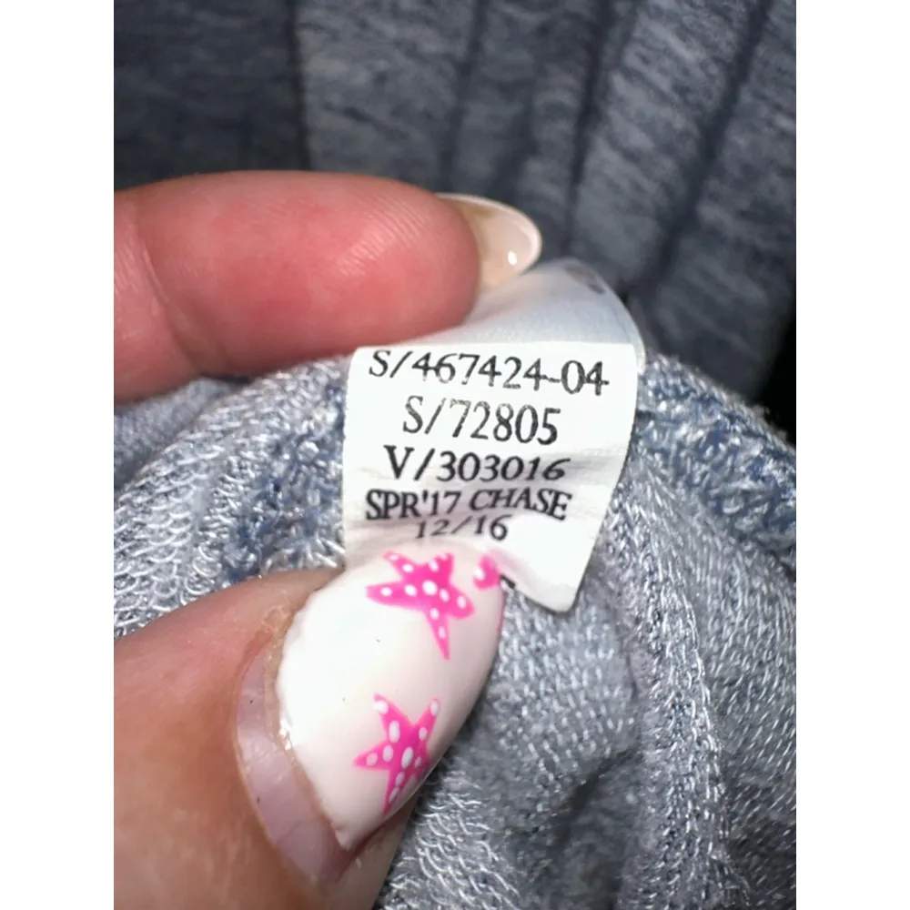 Athleta Gray Studio Cinch Long Sleeve Sweatshirt Size Medium - Image 10