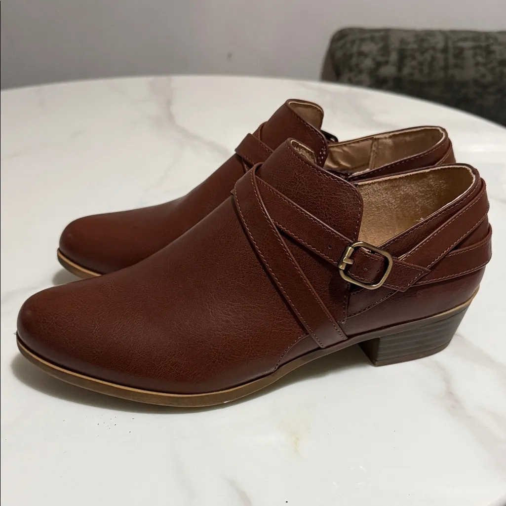 Life Stride  Chestnut Ankle Booties - Image 4