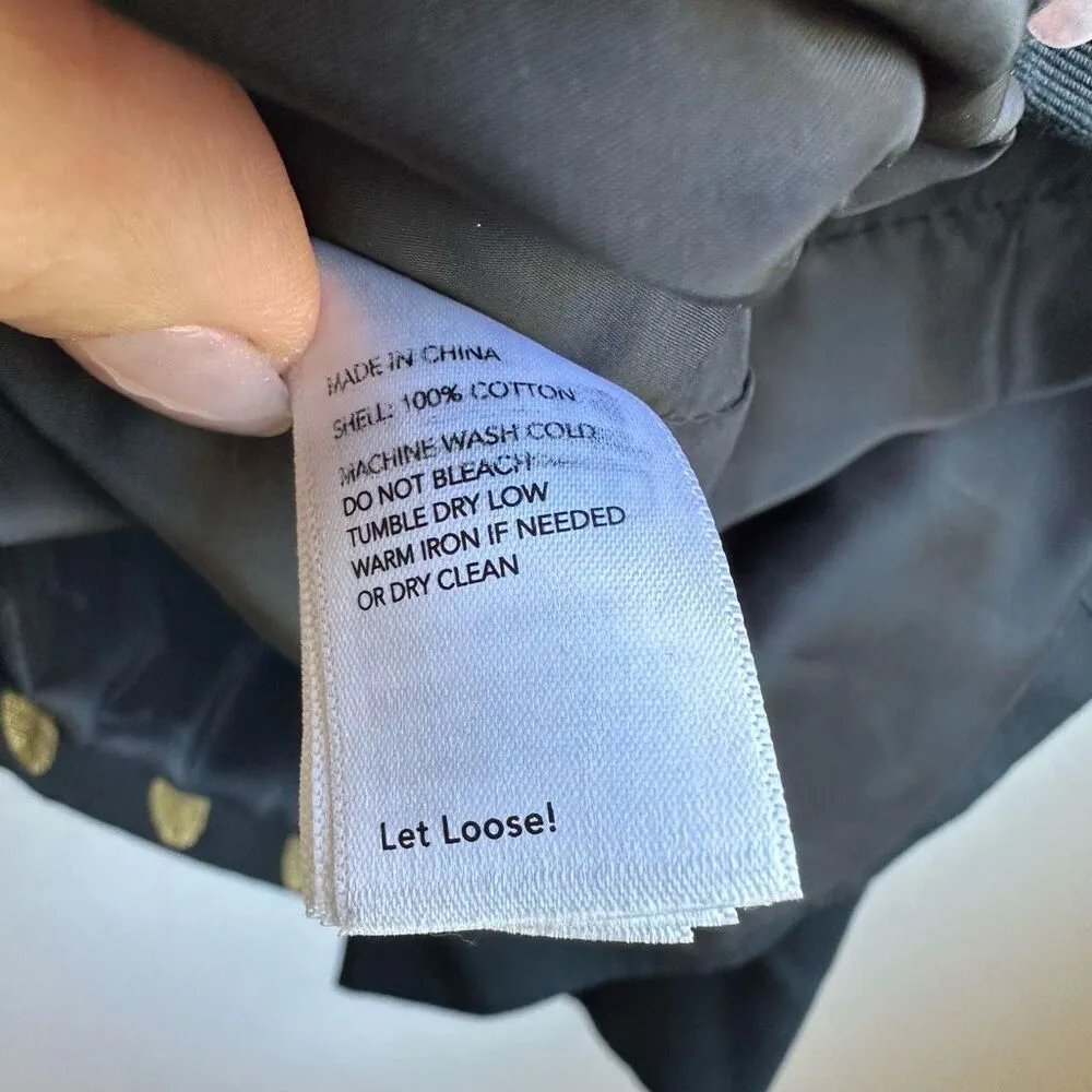 Kate Spade Black Sleeveless Sequin Gold Sparkle Party Cocktail Dress Size 8 - Image 8