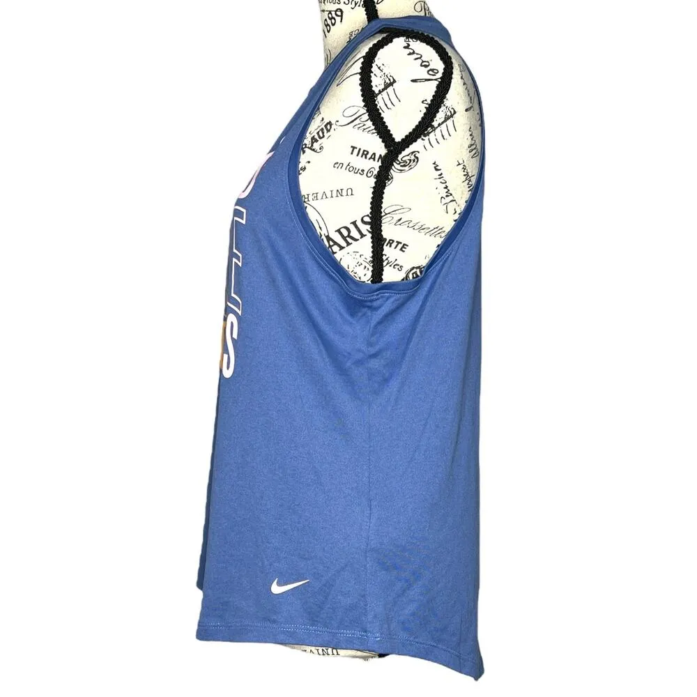 Nike MEDIUM Dry-Fit Warning Good Vibes Can Be Contagious Athletic Tank Top - Image 3