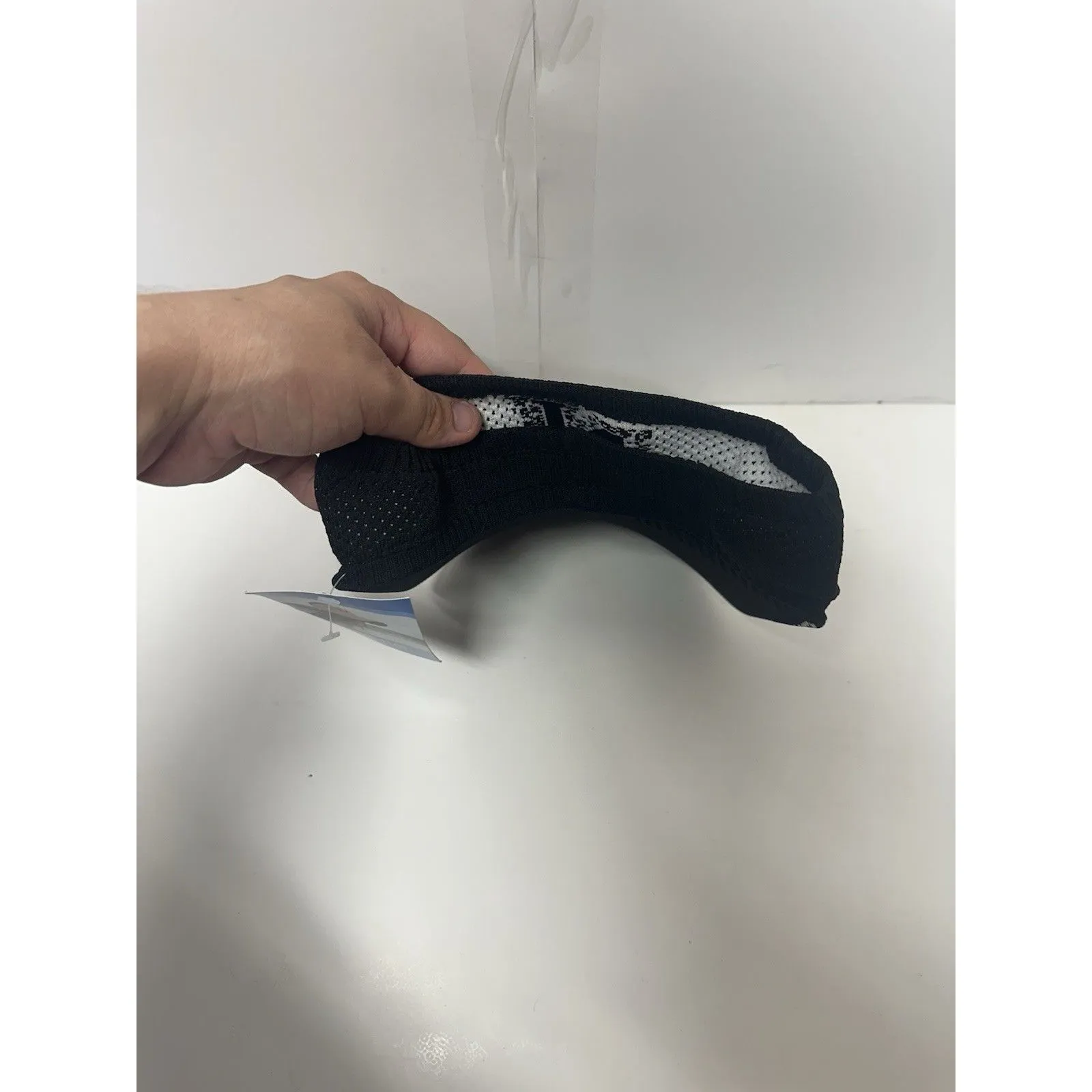 Women's NYC Visor Hat Black White Knit Sun Cap Sportswear Streetwear Style - Image 2