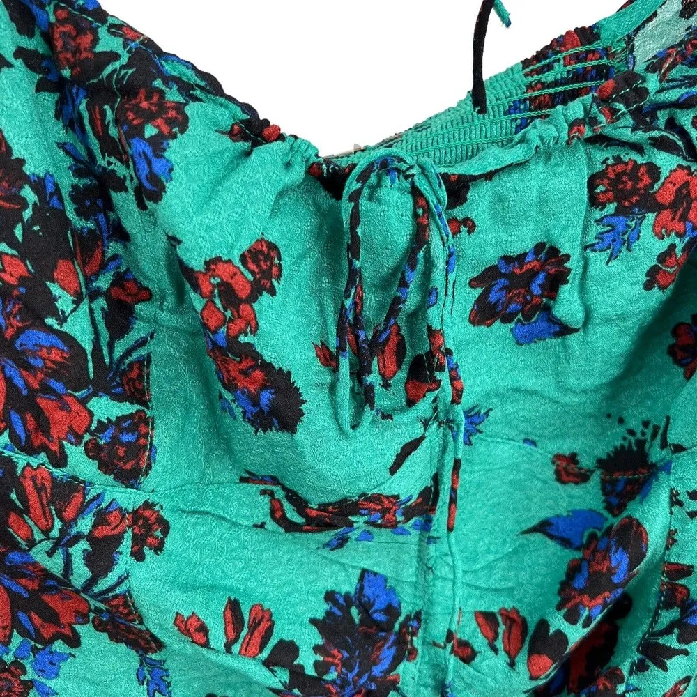 Free People Cropped Floral Hilary Top New Size Small - Image 36