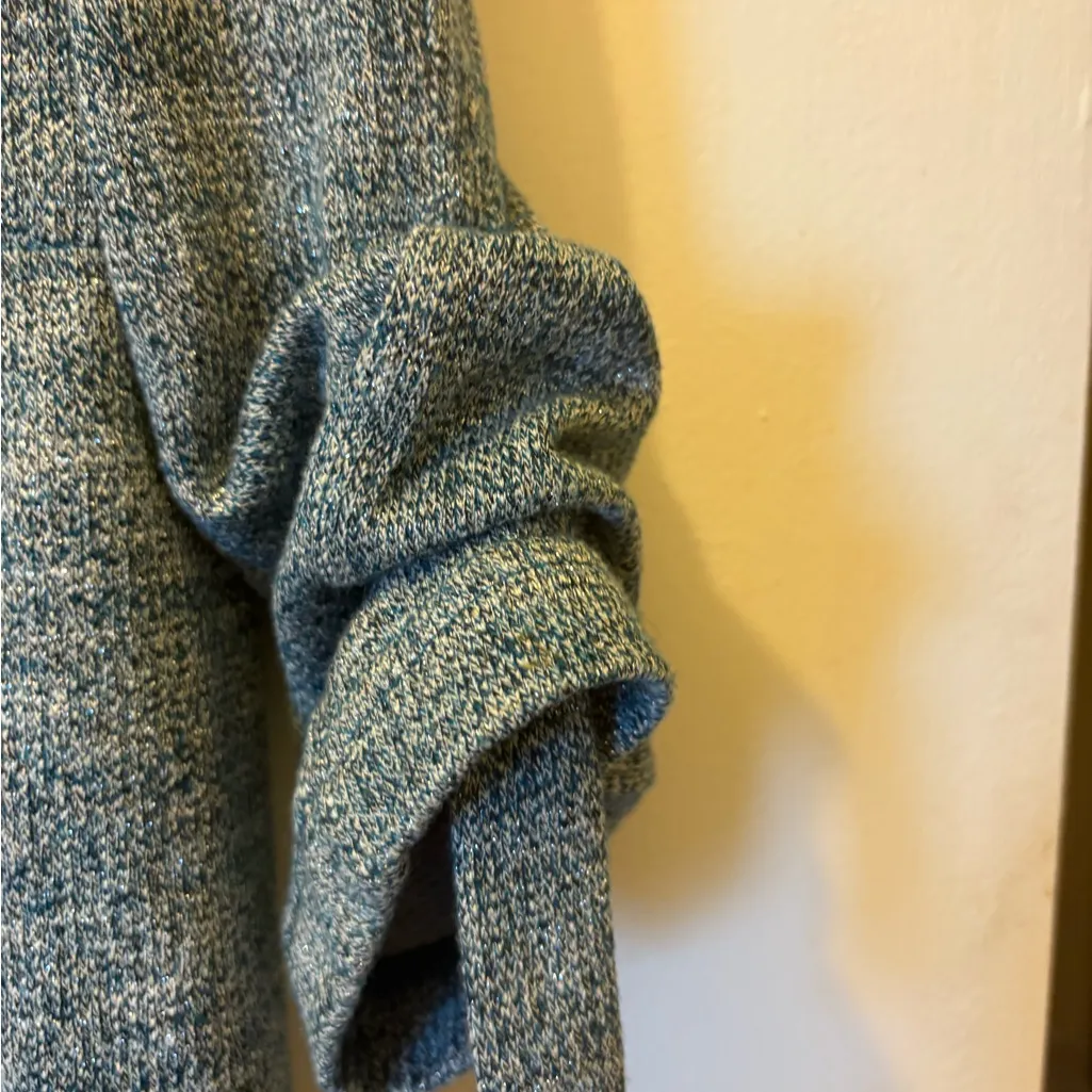 Cristopher&banks  metallic blue jacket, good condition - Image 5