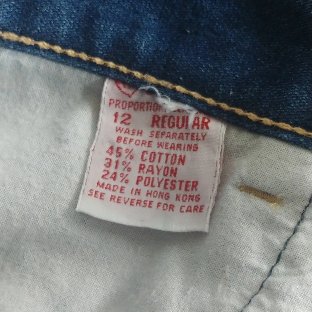 Vintage Gitano High Waist Mom Jeans Pants Blue Size 12 - Image 5