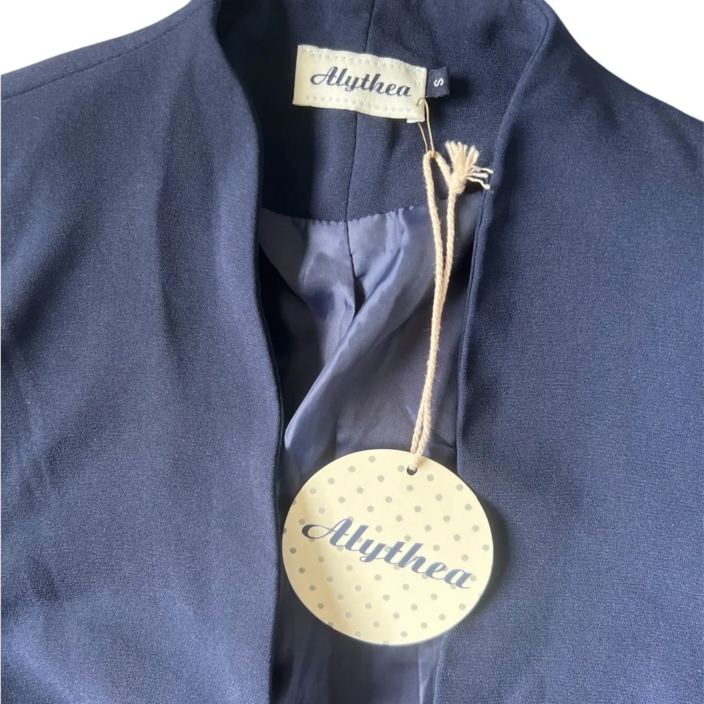 Alythea Women’s Navy Blue Blazer | S - Image 3