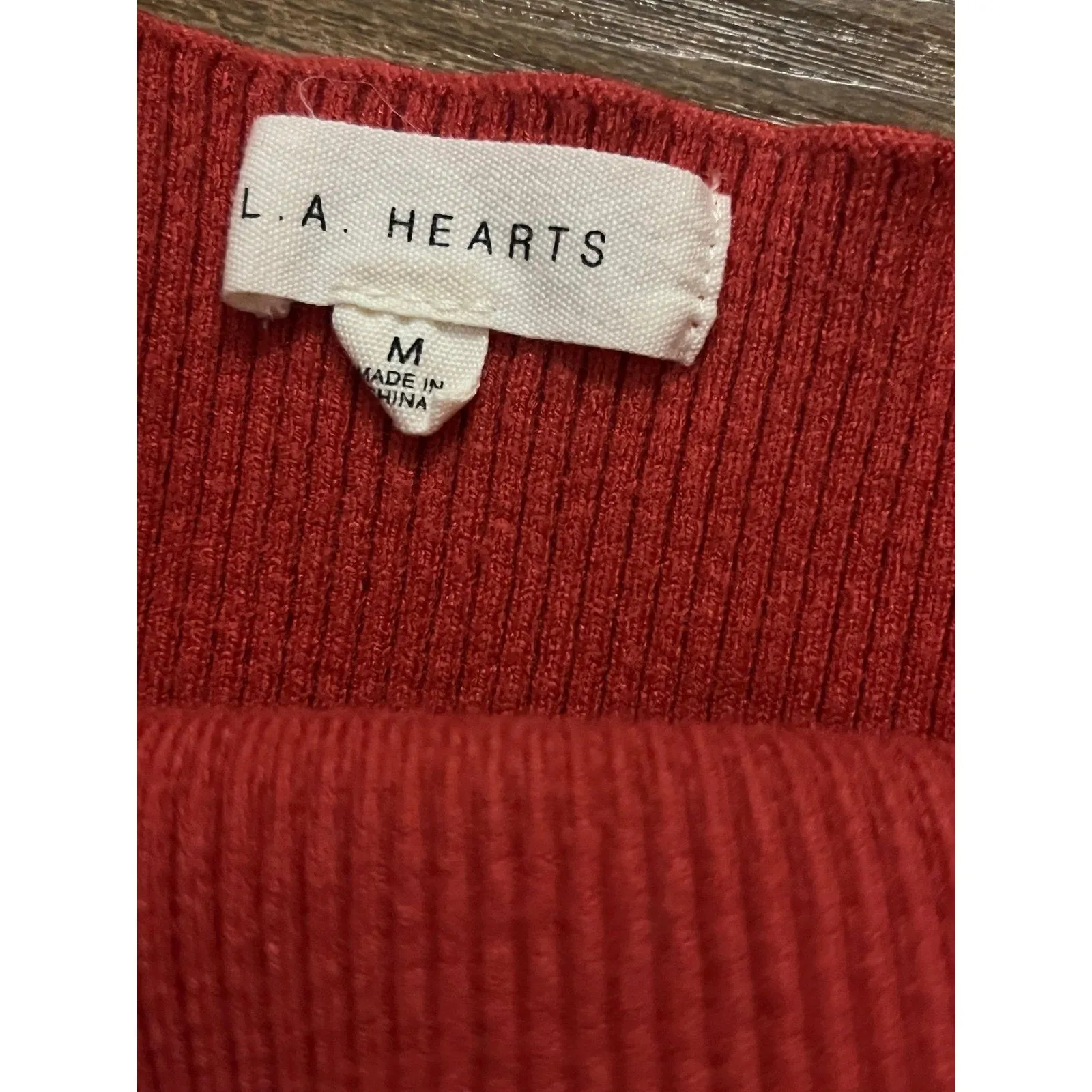 Pacsun Lace bow detail crop Top knit - Image 5