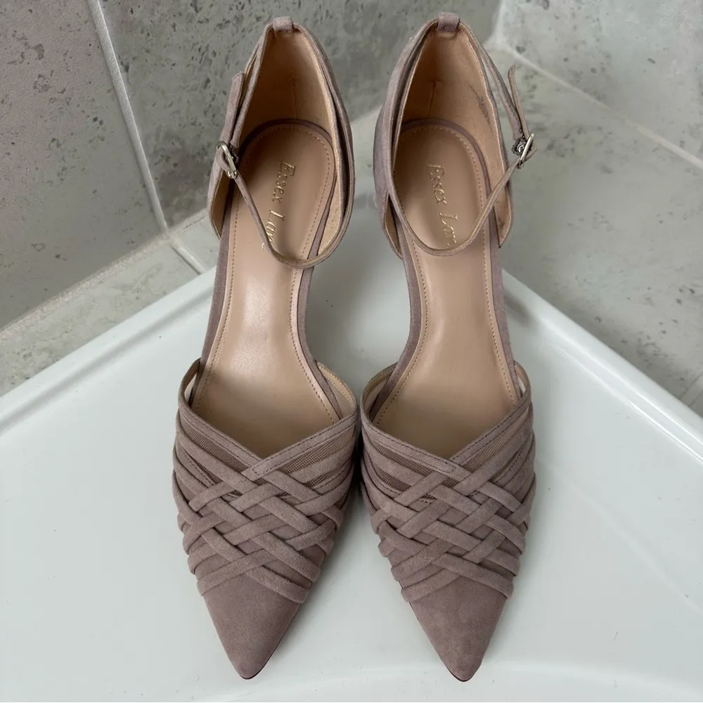 Women’s Suede Heels Size 9.5 - Image 3