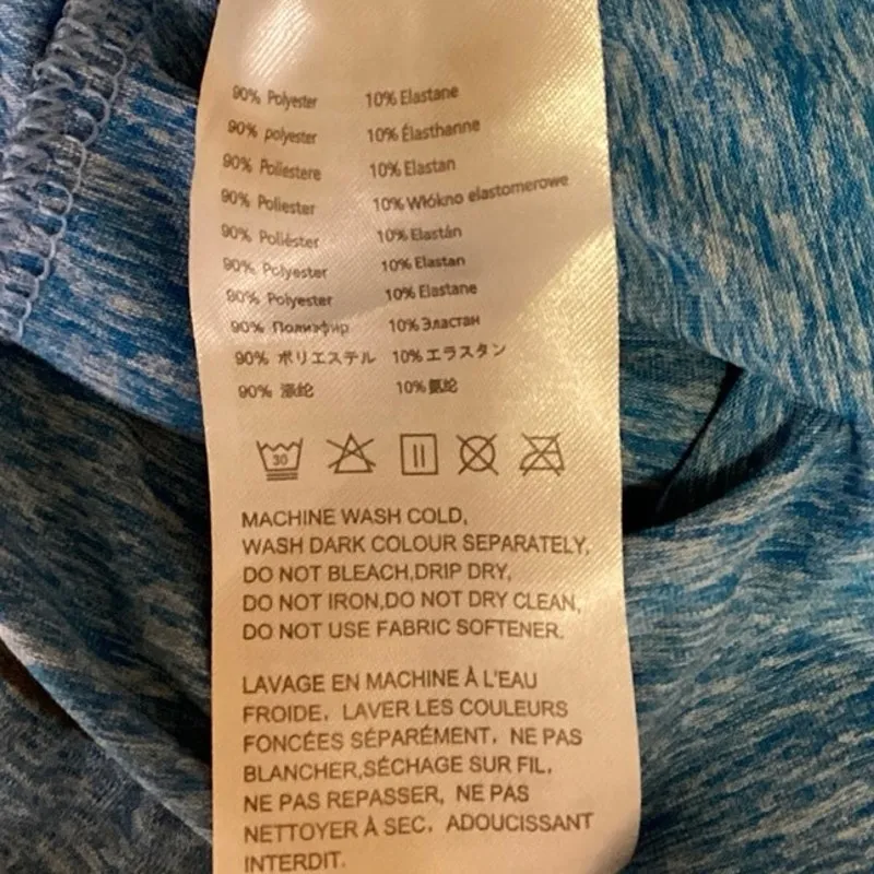 Little Donkey Andy Blue Lightweight Thermal Quilted Running Sweatshirt Jacket L Size L - Image 4