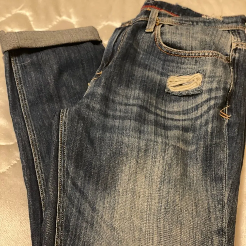 ✨2xHP✨Zara Destroyed Boyfriend Jeans✨ - Image 3