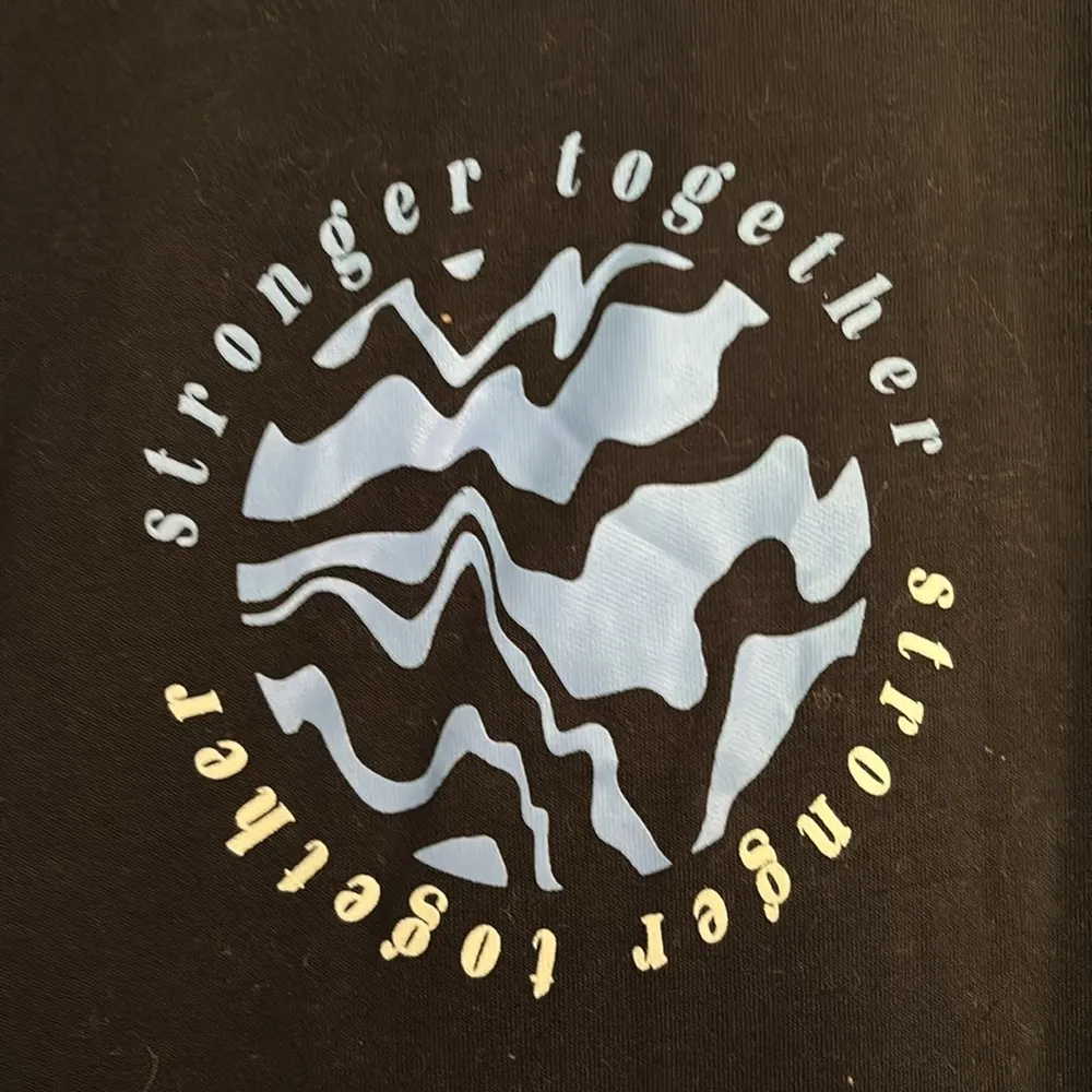 Brooks Black Graphic “Stronger Together” Running T-Shirt - Image 2