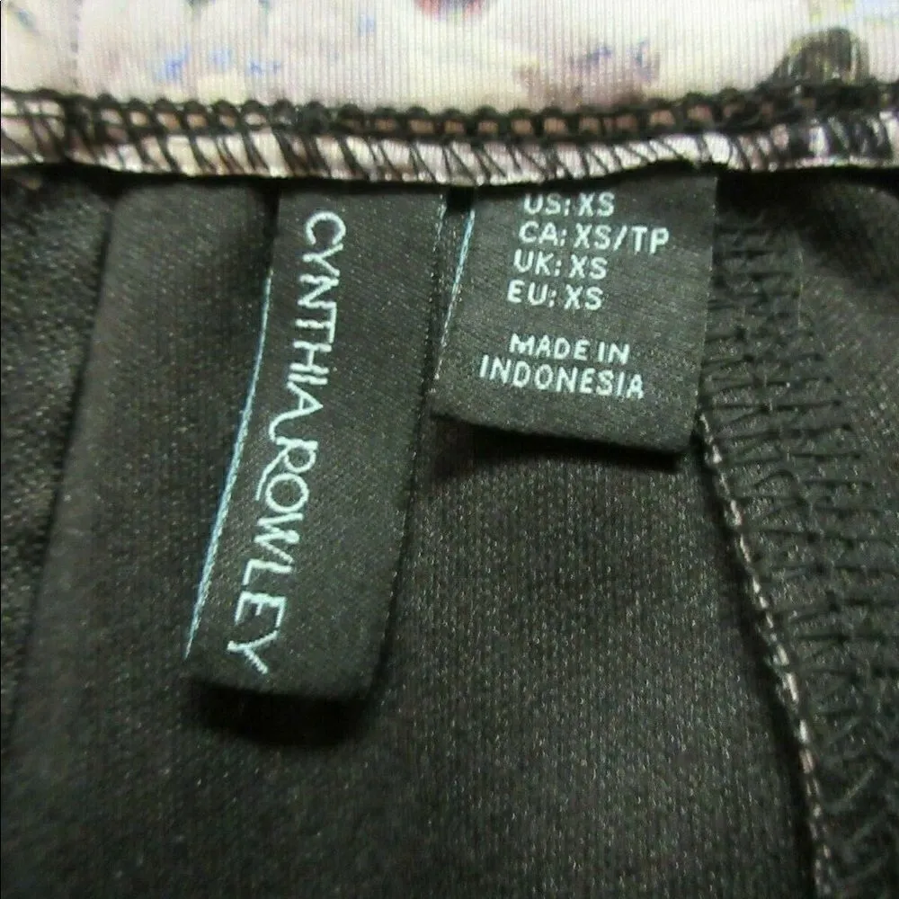 Cynthia Rowley active yoga pants floral XS - Image 6