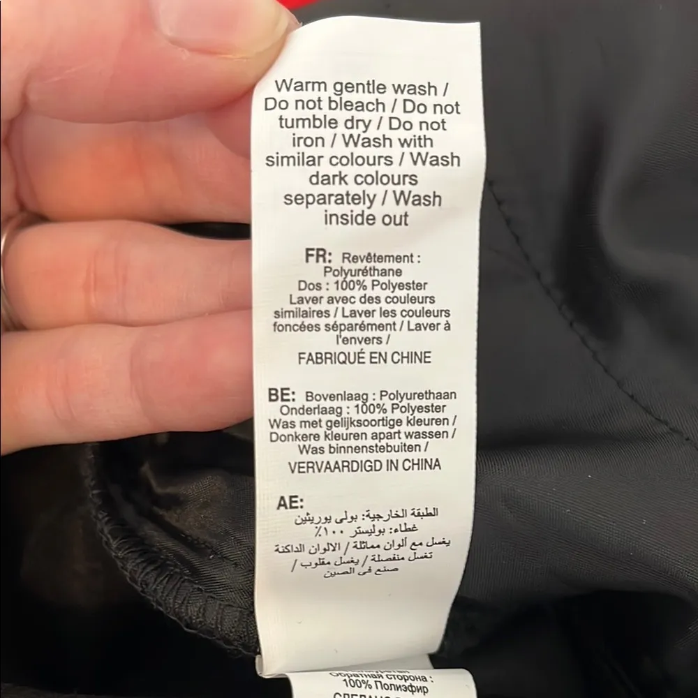 Boutique New Look Faux Leather Black Jogger Pants - Size 10 - Image 11