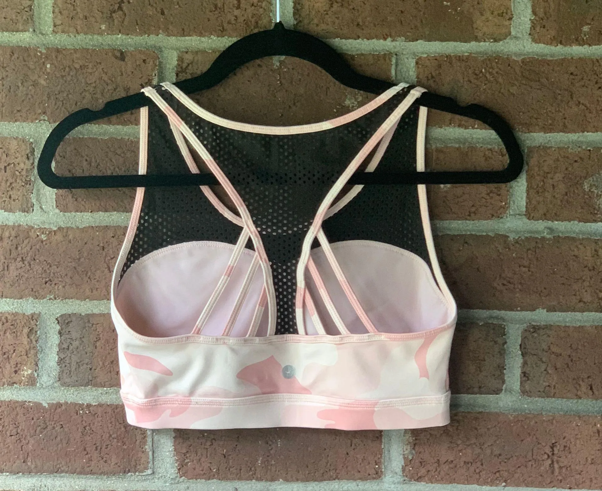 Pink Camo Sports Bra - Image 2