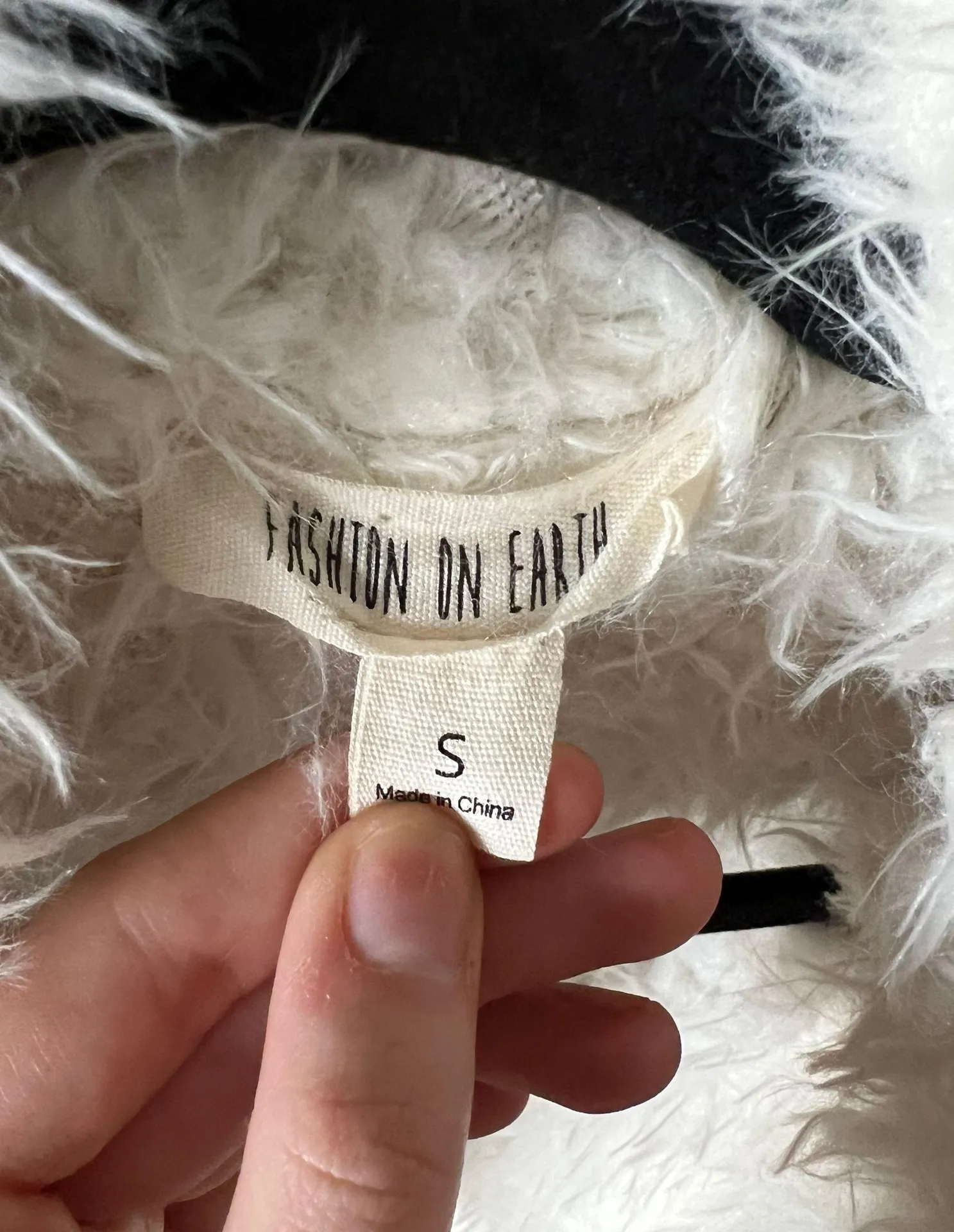 Cream Furry Vest - Image 6