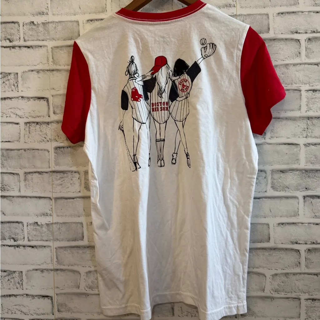 NWOT! Women’s Boston Red Sox red short sleeve baseball t - Image 2