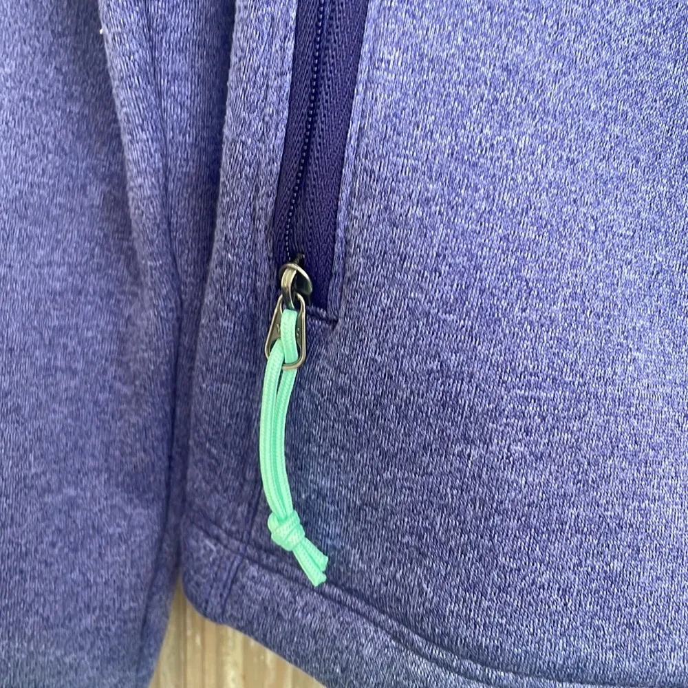 Fleece Jacket, Purple & Teal, Women’s XS - Image 7