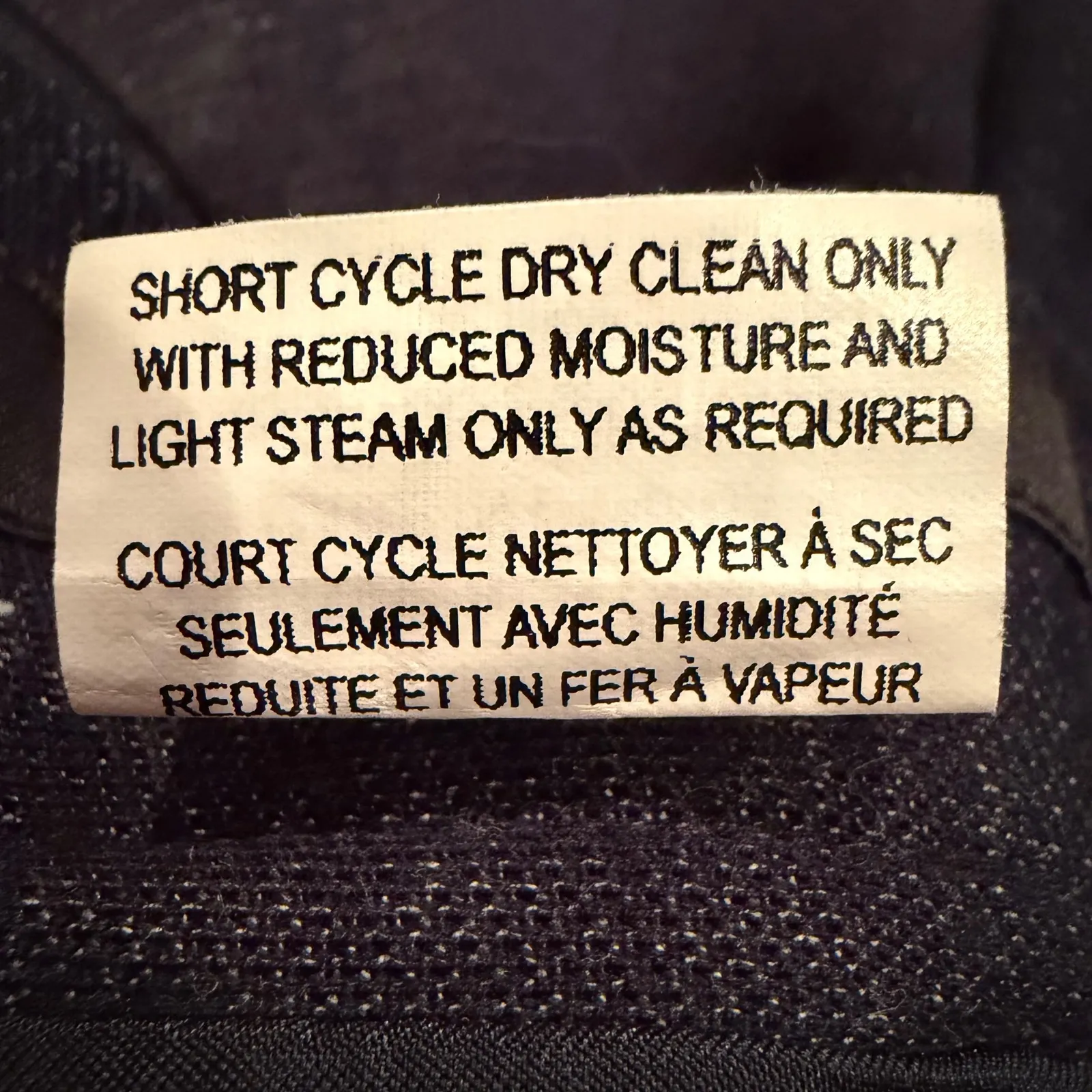 Lida Baday Flounce Hem Pencil Skirt Women's 10 Dark Wash Denim Career Feminine Black - Image 7