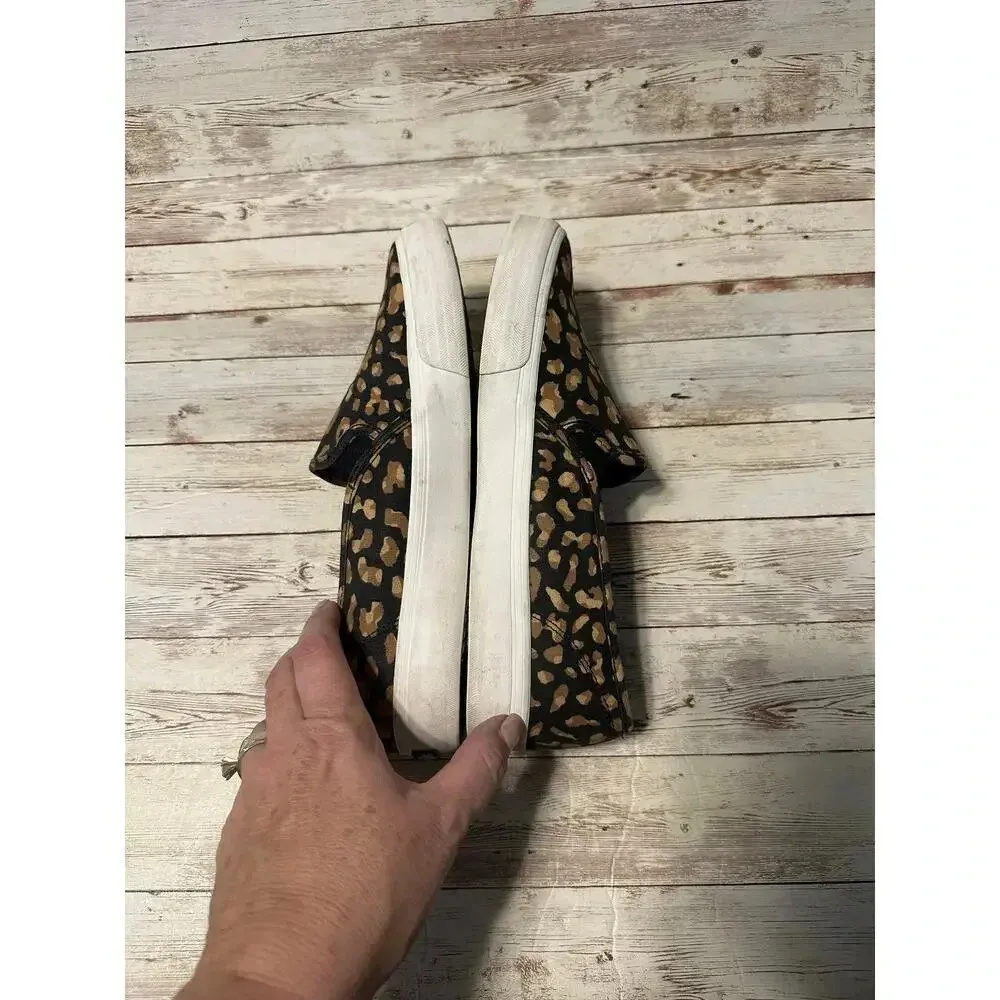 Keds Leopard Print Slip On Sneakers Shoes Size 9.5 Shoes Animal Cheetah Trendy - Image 9