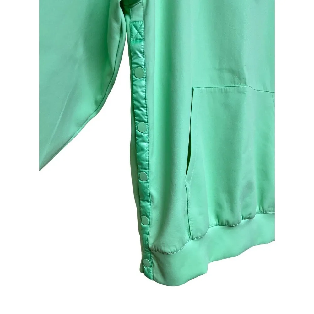 Nike City Ready Thermal Pullover Hoodie Lime Green Women’s Size Small - Image 5