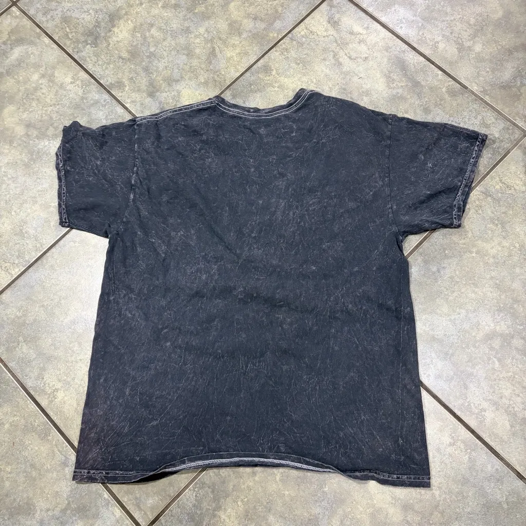 TWILIGHT MOVIE PROMO SHIRT edward cullen bella vampire Tye Dye Sz L Y2K Preppy Gray Size L - Image 6