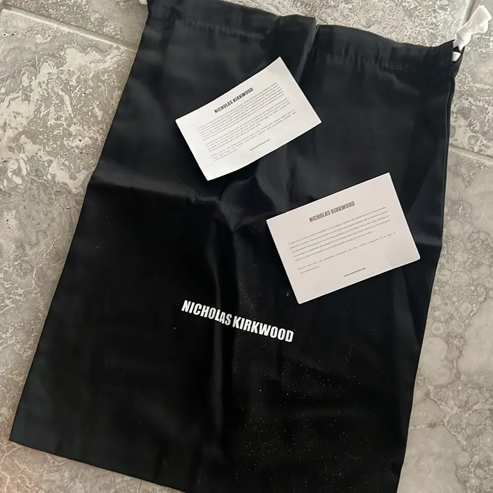 Nicholas Kirkwood Annabel High Heel Sandals, Hazel Suede Size 38.5 New +DustBag Orange - Image 10